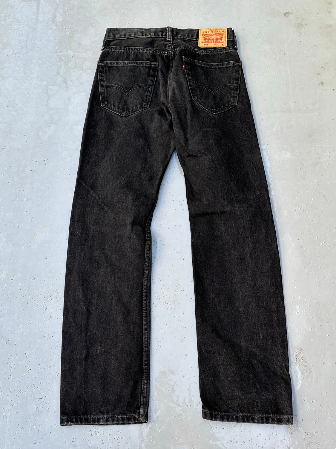 [리바이스] •Levi's 505 Black Denim 상품이미지6