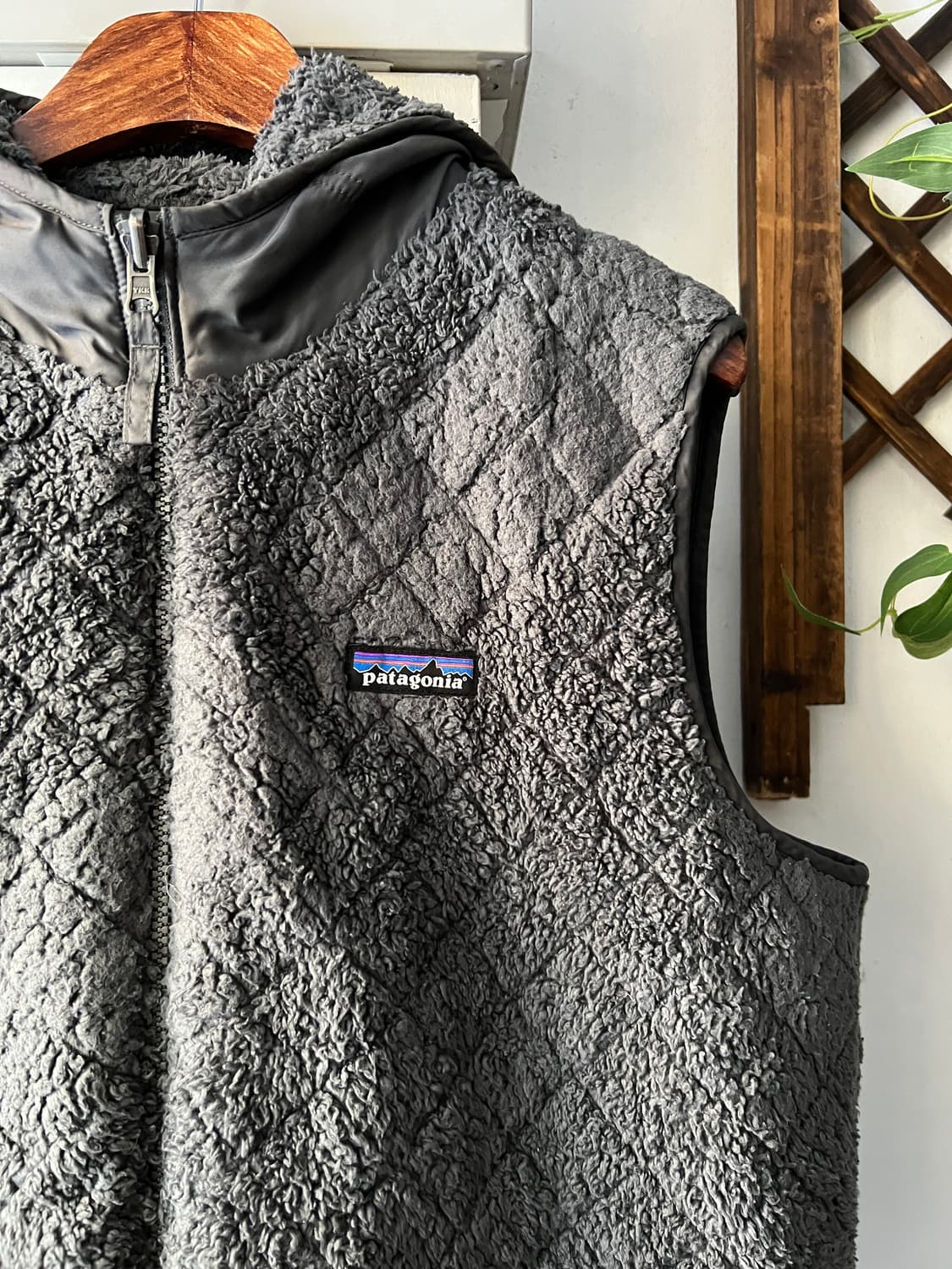 [M]파타고니아 Rhythm 리듬 그레이 플리스 리버시블 베스트 상품이미지4