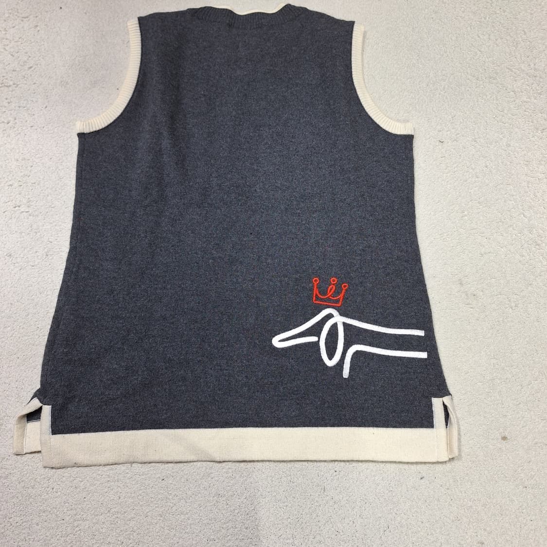 루이까스텔  울100%조끼90 상품이미지5