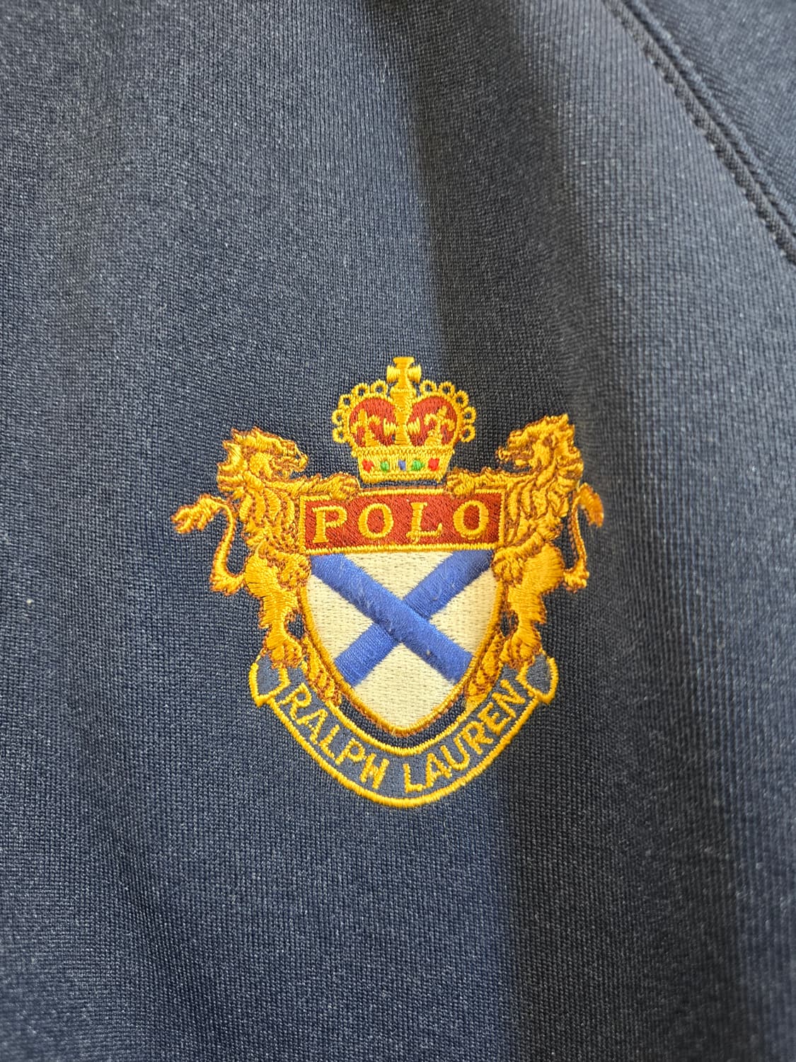 폴로 네이비/옐로우 트랙 자켓 상품이미지3