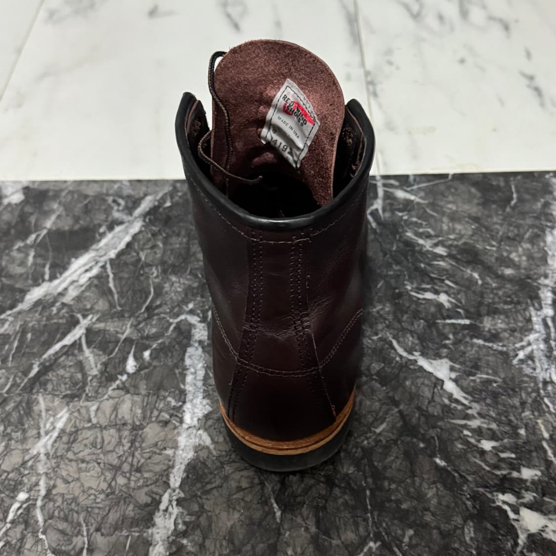 레드윙 벡맨 9419 블랙체리 엑스칼리버 팔아요(8.5D) 상품이미지8