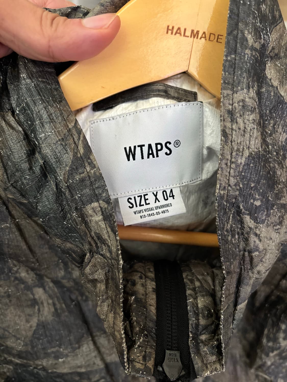 Wtaps 더블텝스 카모플라쥬 바람막이 4사이즈 상품이미지5