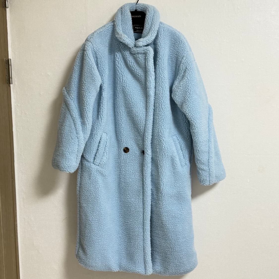 테디베어 뽀글이 코트 시어링 상품이미지7