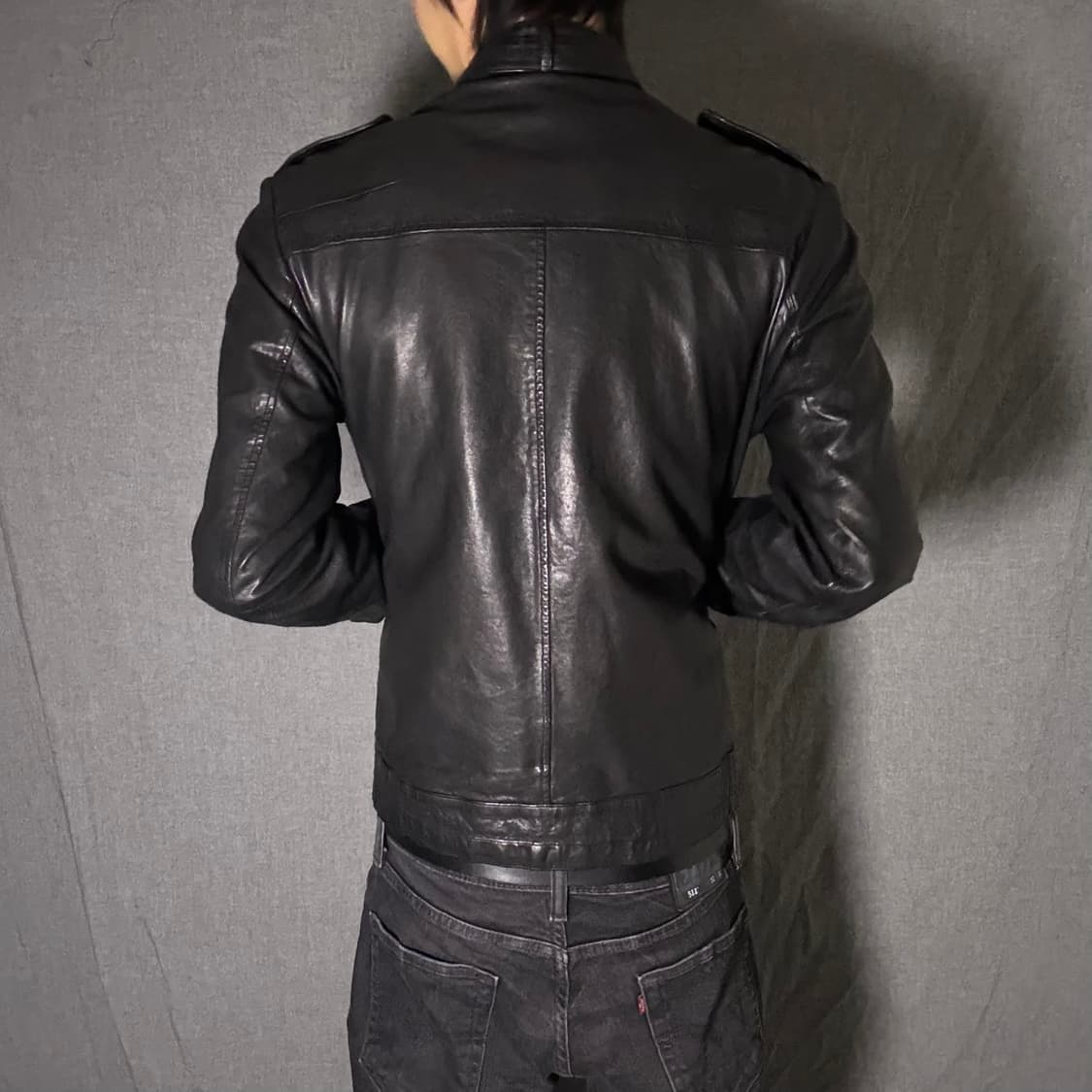 ltaly lamb skin pocket jacket 상품이미지5