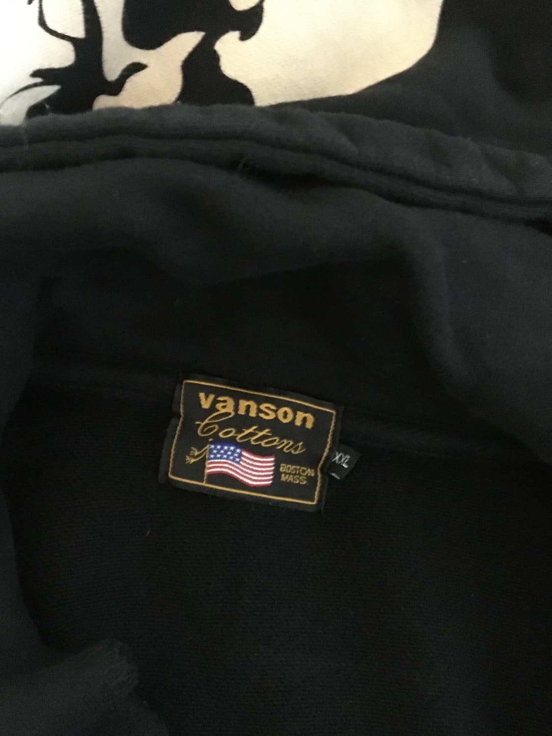 밴슨 레터스 본 후드집업 Vanson Leathers 상품이미지3