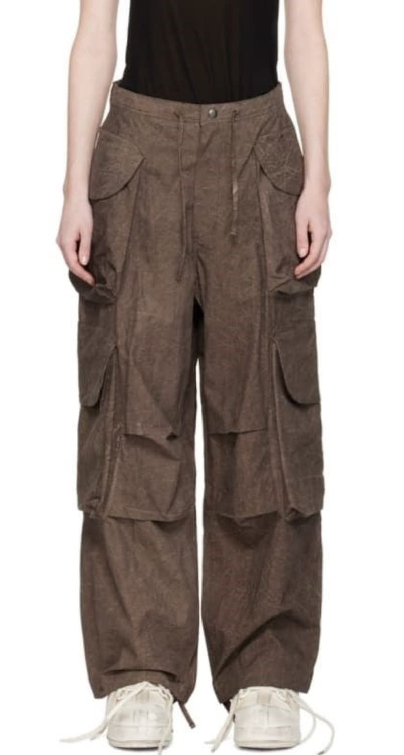 엔타이어스튜디오 고카 팬츠 브라운 L 상품이미지1