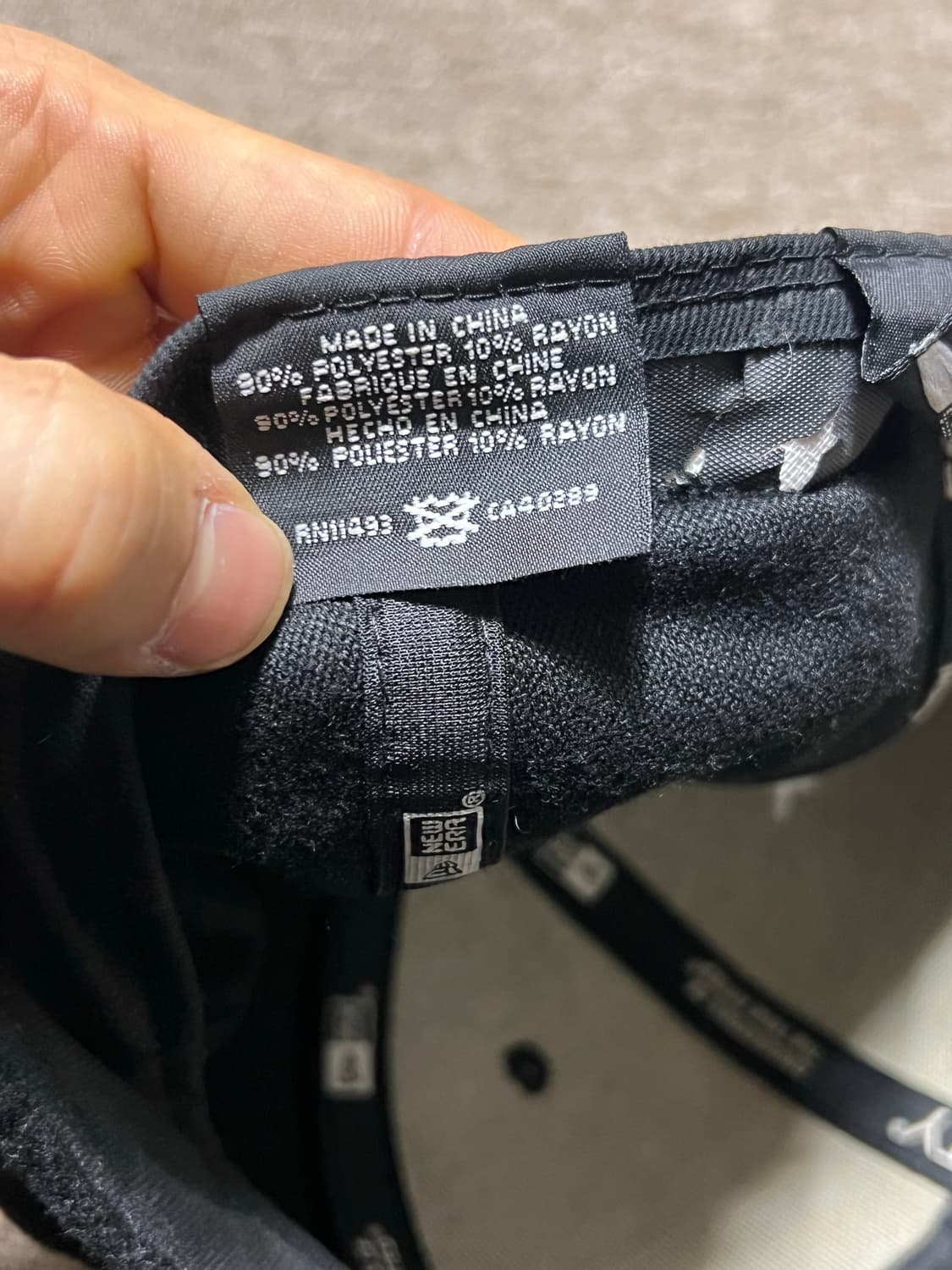 뉴에라 59FIFTY 플리스 볼캡 블랙 상품이미지6