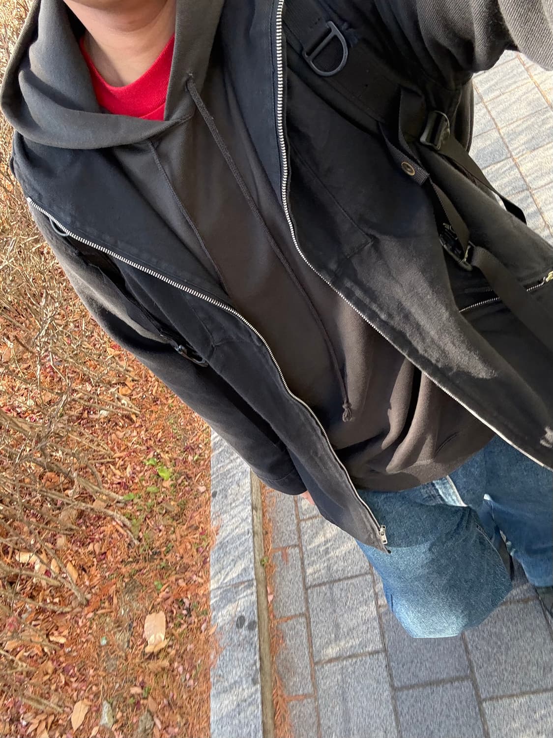 <예약중> 90s agnes b 아네스베 코튼 집업 자켓 상품이미지4