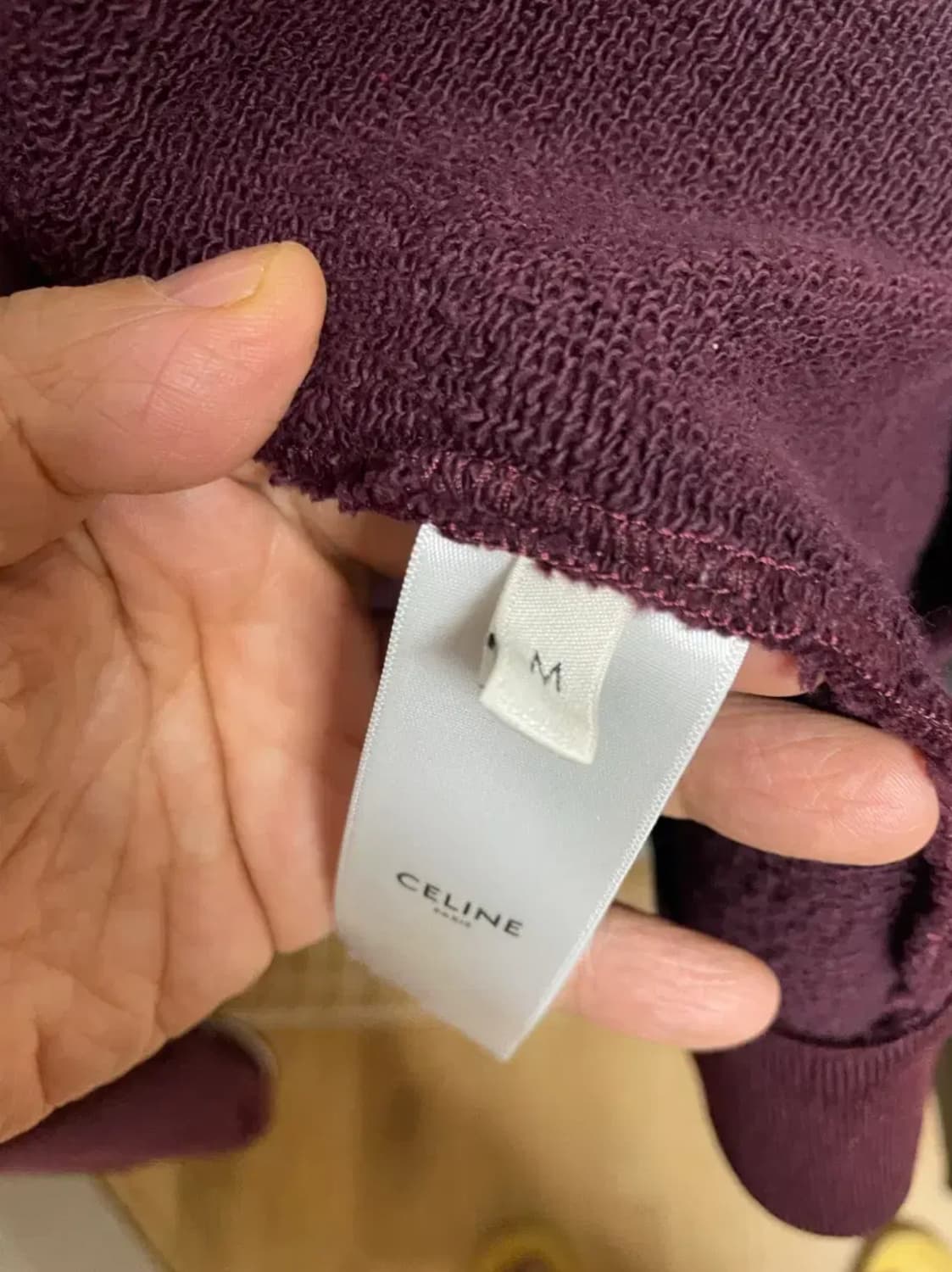 셀린느 오버핏 바시티 105사이즈 m사이즈 상품이미지2