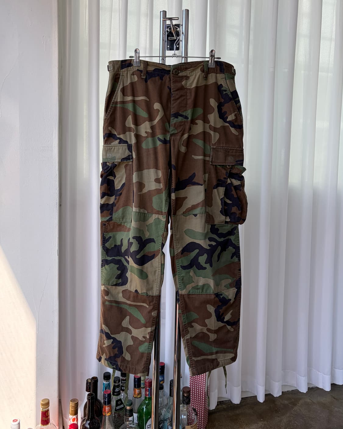 [M-R]미군 US ARMY 90s 우드랜드 밀리터리 팬츠 상품이미지1