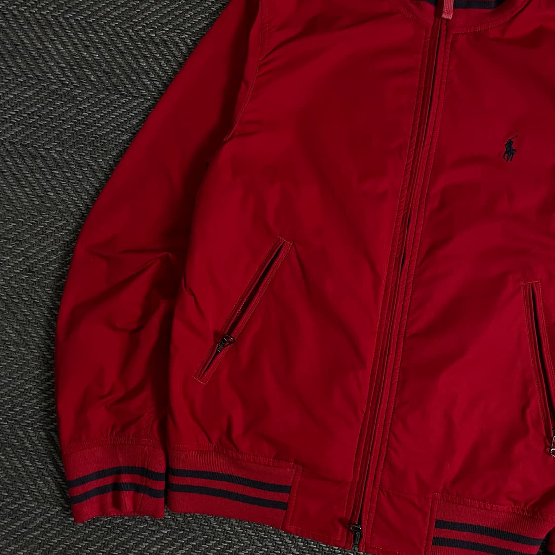 폴로 랄프로렌 포니 로고 해링턴 자켓o 3498 상품이미지3