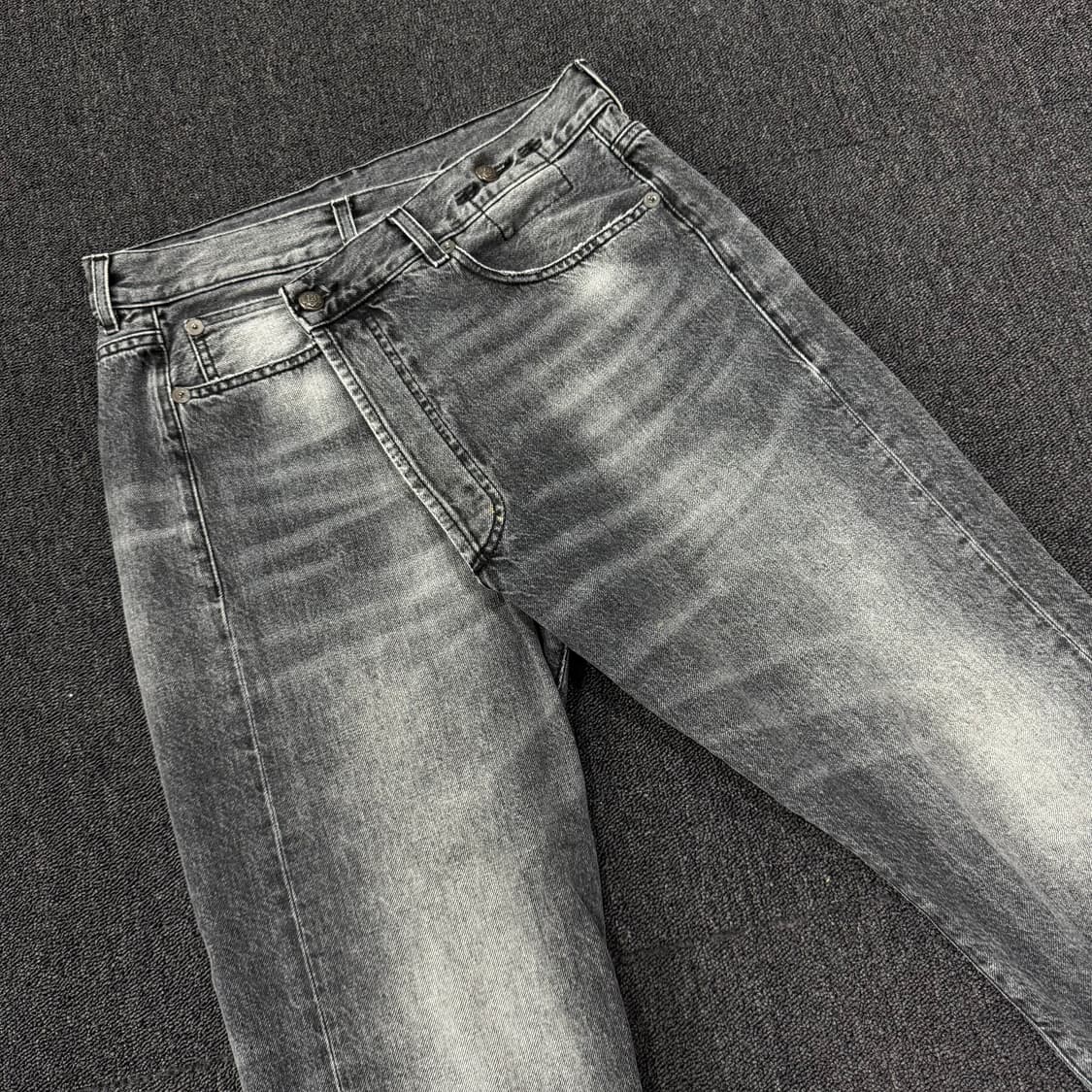 R13 크로스 오버 데님 팬츠 상품이미지2