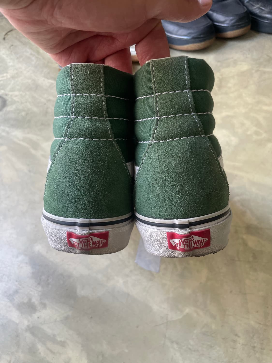 Vans 스케이트 하이 카키 255 상품이미지5
