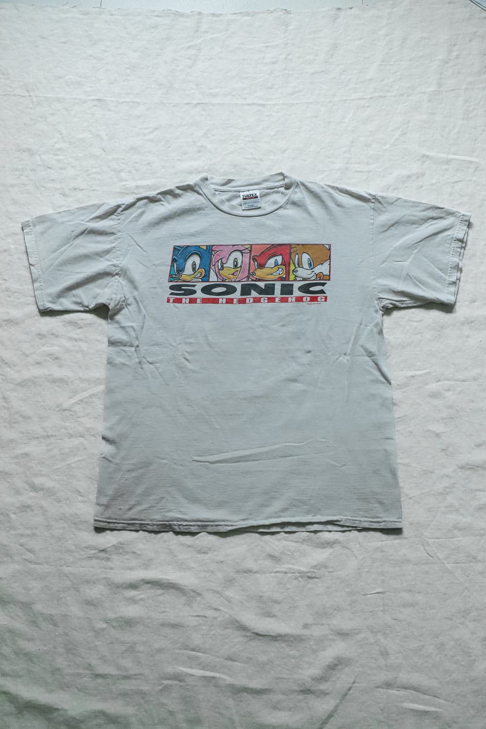 빈티지 90‘s 소닉 게임 그래픽 티셔츠 XL 상품이미지1