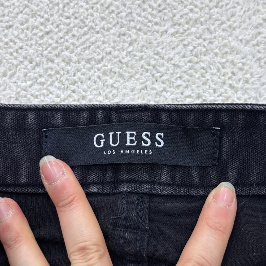 78(31) 게스 블랙 데님 팬츠 0326E 상품이미지3