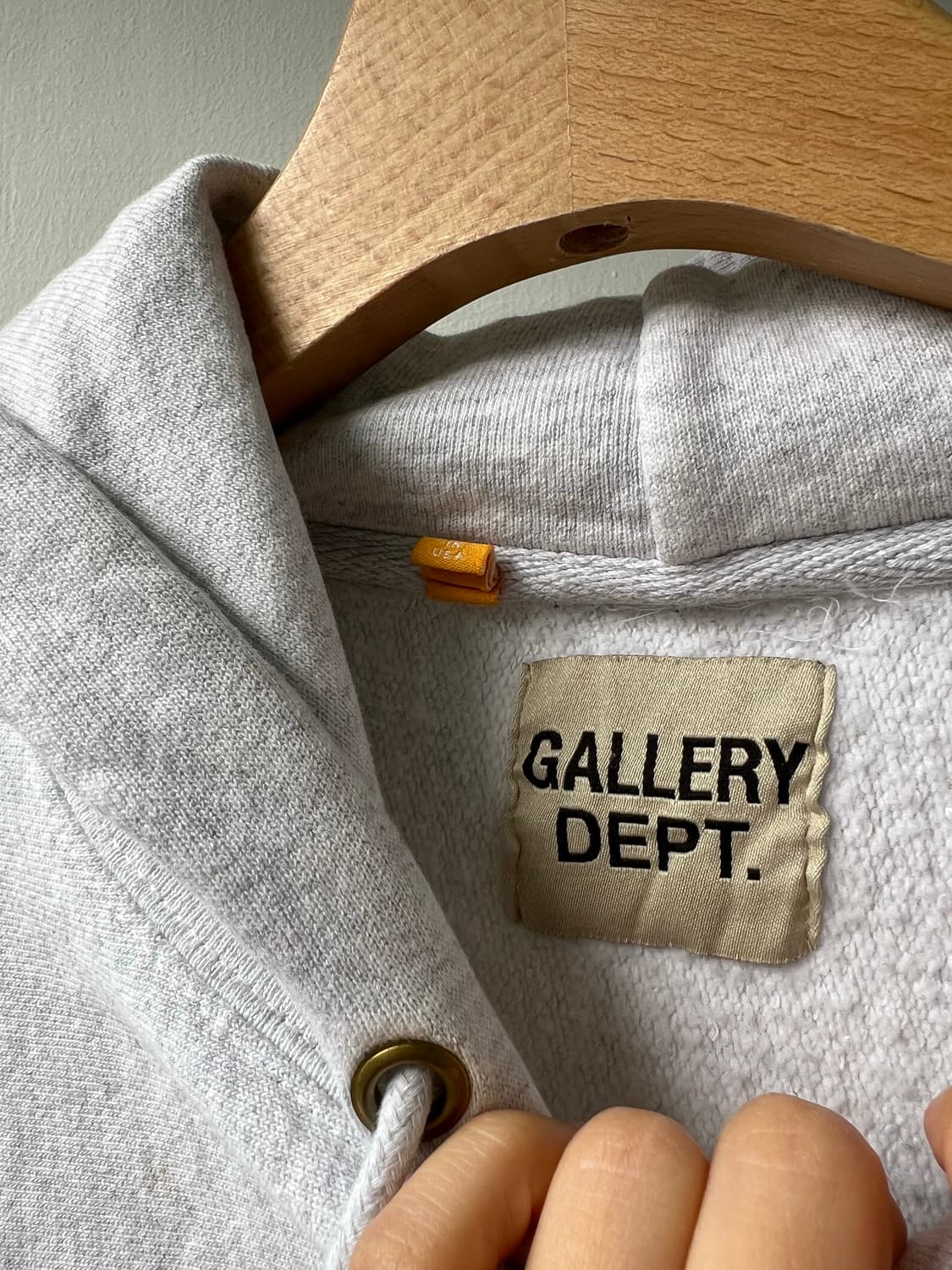 갤러리 디파트먼트 갤뎁 기모 후드티 상품이미지7