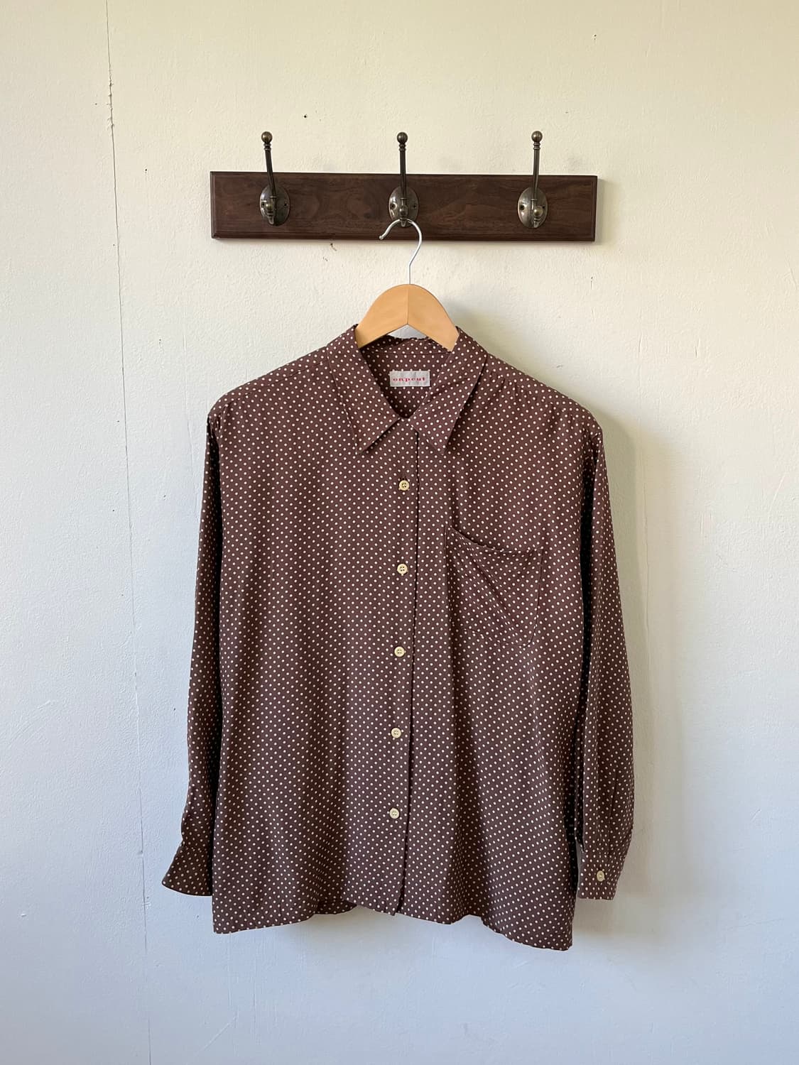 onpeut 도트 블라우스 상품이미지1