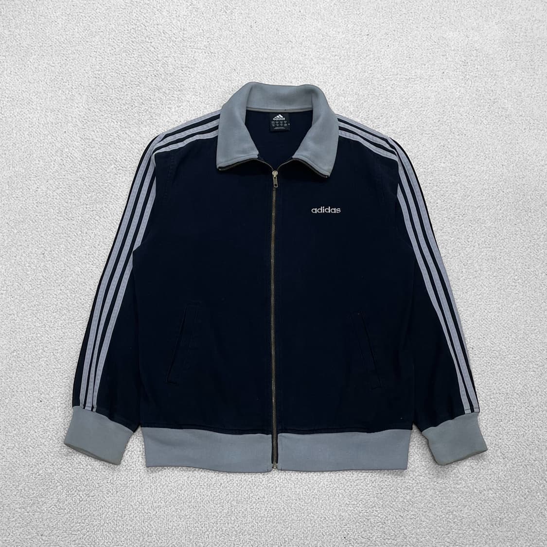 아디다스 00s 베켄바우어 코튼 트랙 자켓 블랙 그레이 상품이미지1