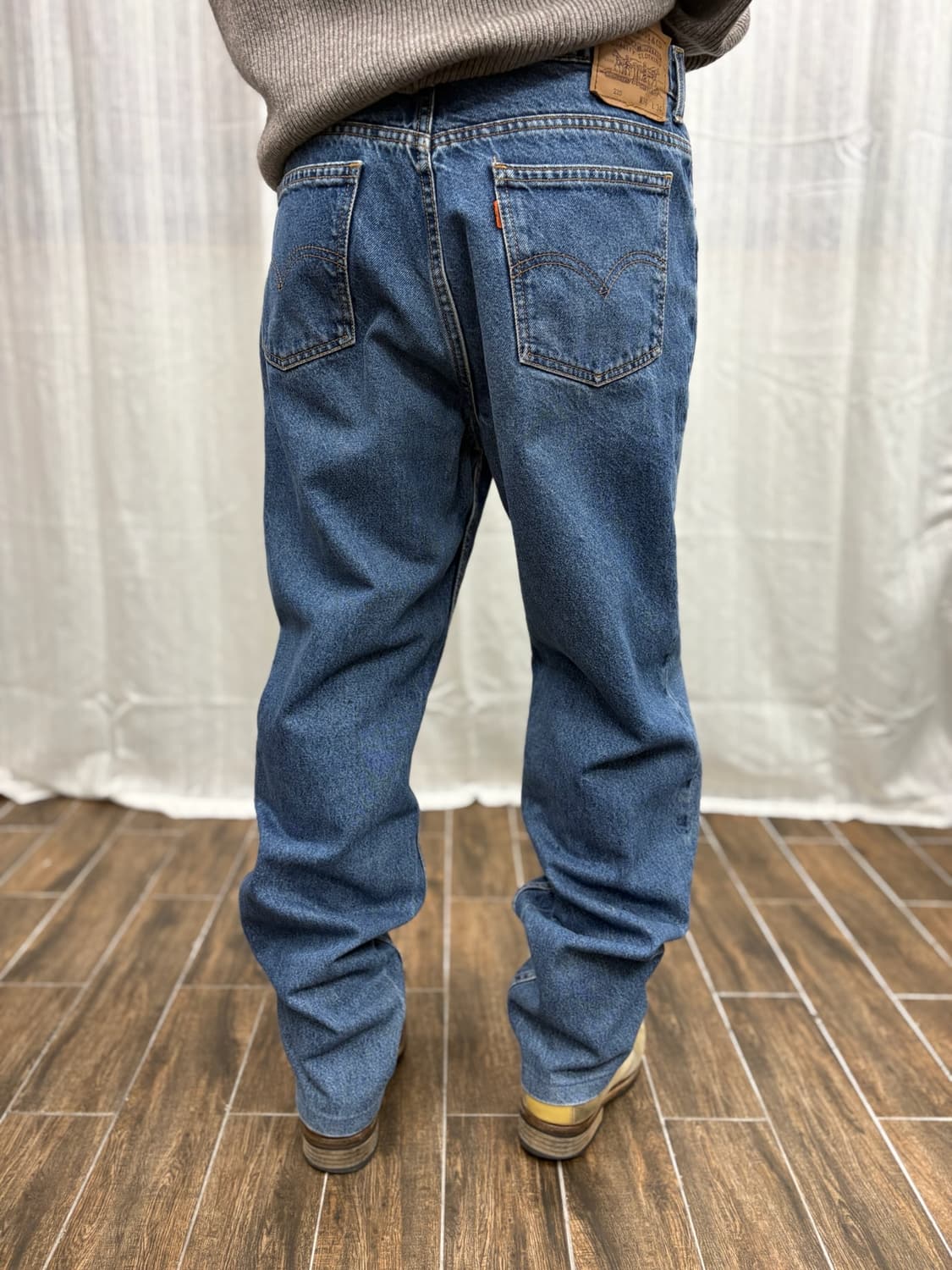 리바이스 220 클래식 빈티지 오렌지탭 데님 팬츠 상품이미지2
