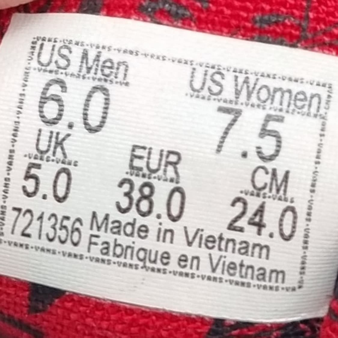 반스 마블콜라보 여성스니커즈240 상품이미지6