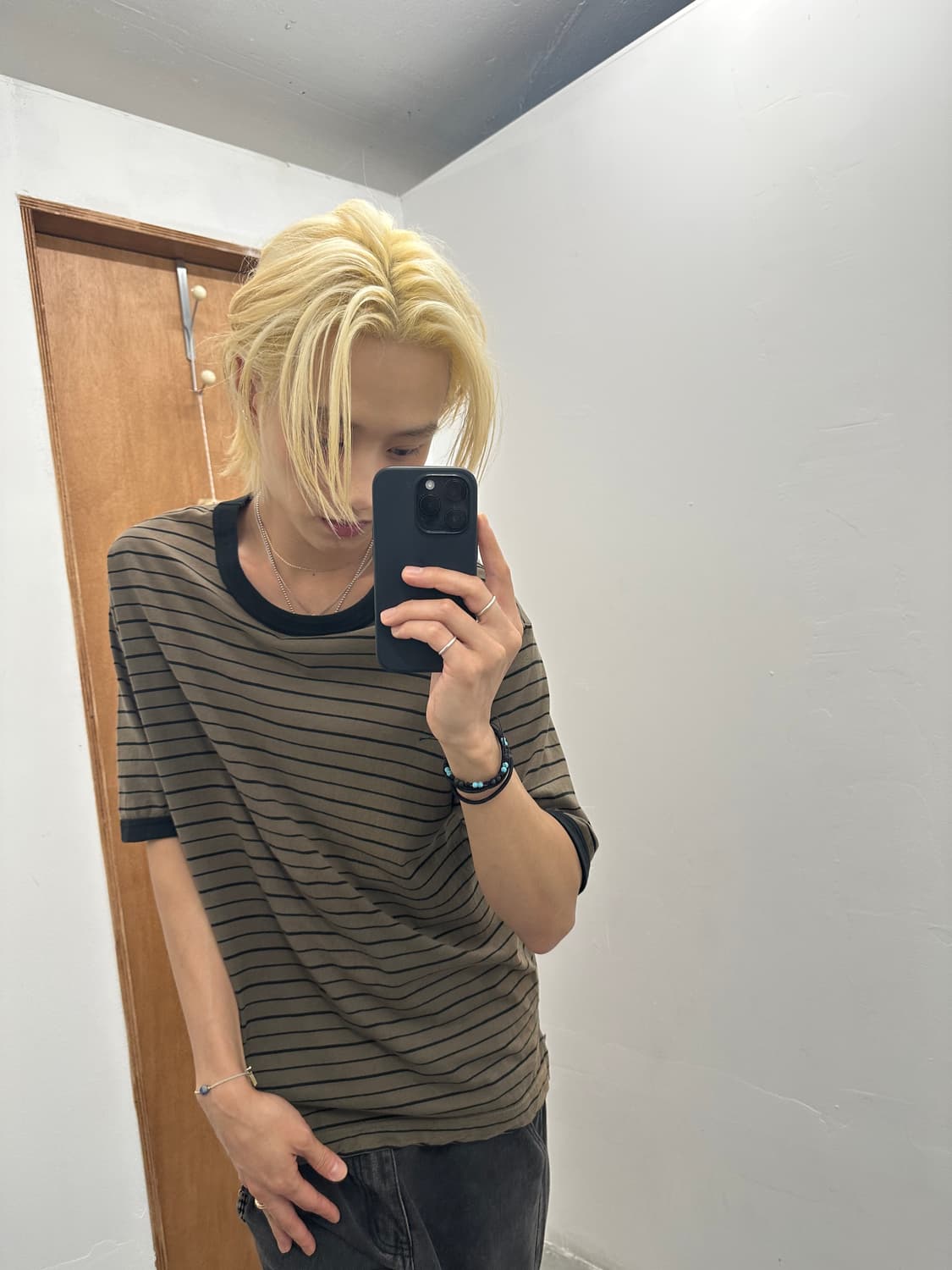 MHL. Cotton Linen Stripe Jersey 상품이미지1