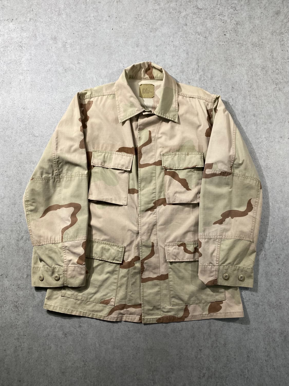 [M] 90s U.S.ARMY 미군 데저트 카모 BDU 자켓 상품이미지1