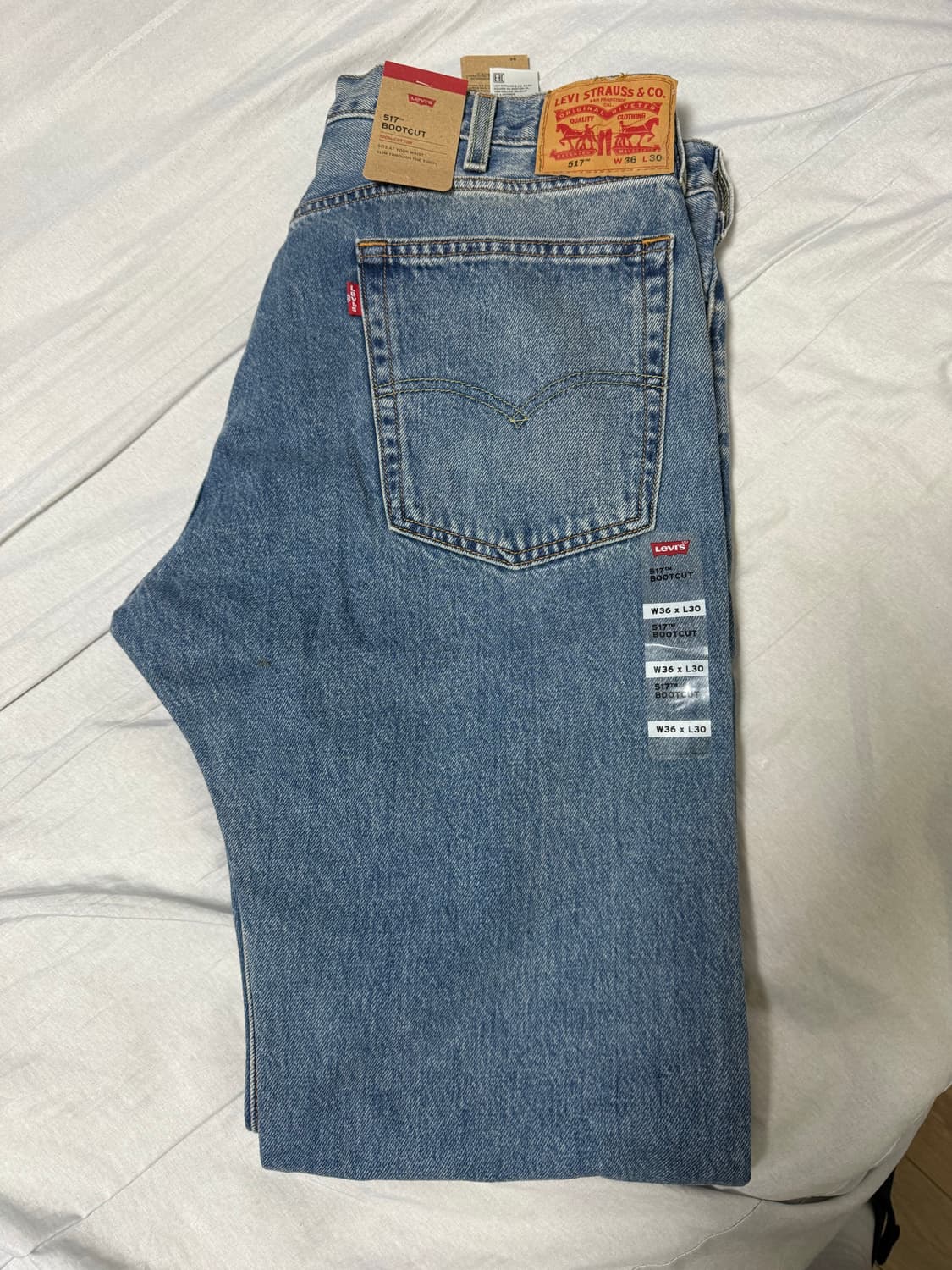 리바이스 517 라이징선 (36*30)새제품 상품이미지1