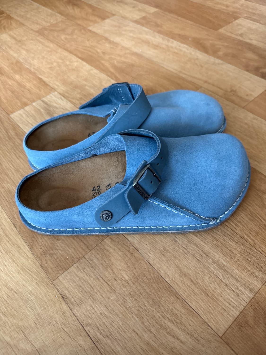 버켄스탁 루트리 프리미엄 스웨이드 블루 270 상품이미지1