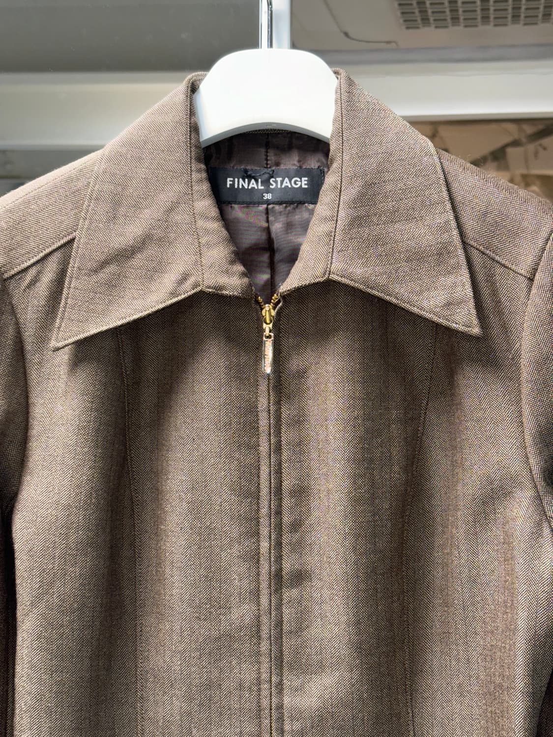 Jpn 울 핀 스트라이프 자켓 상품이미지3