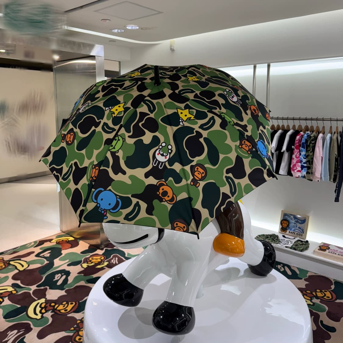 (오더) 베이프 베이비마일로 25SS 카모 장우산 상품이미지2