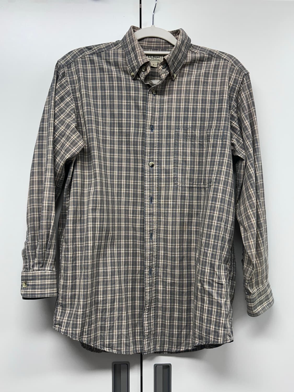 LL Bean 엘엘빈 체크셔츠 S 상품이미지3