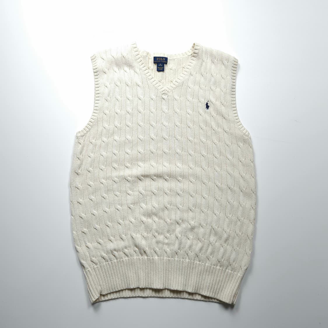 폴로 랄프로렌 신형 포니 케이블 니트 베스트 (M) 상품이미지1