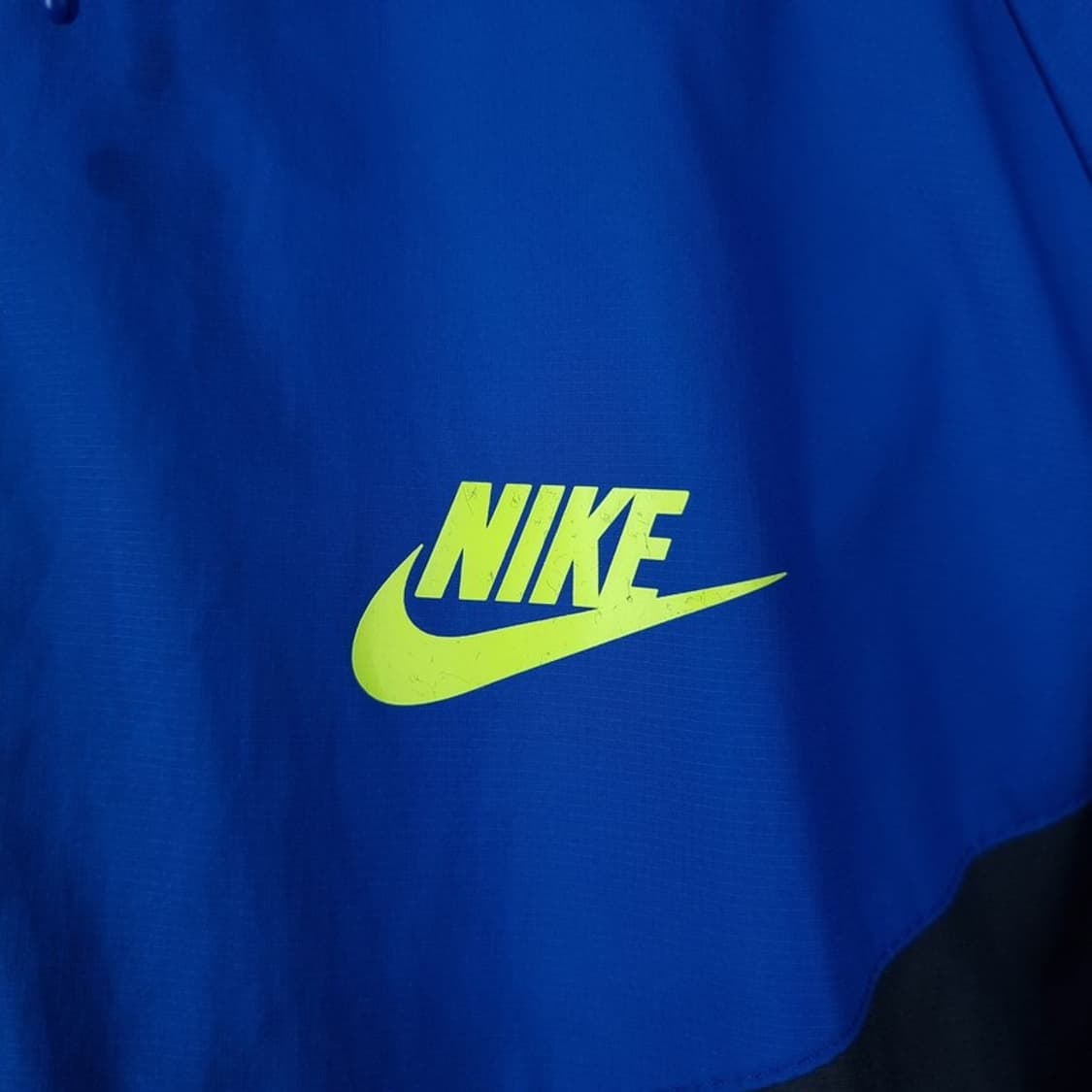 [나이키] 로고 자수 윈드러너 후드 바람막이 자켓 네이비 M19482 상품이미지6