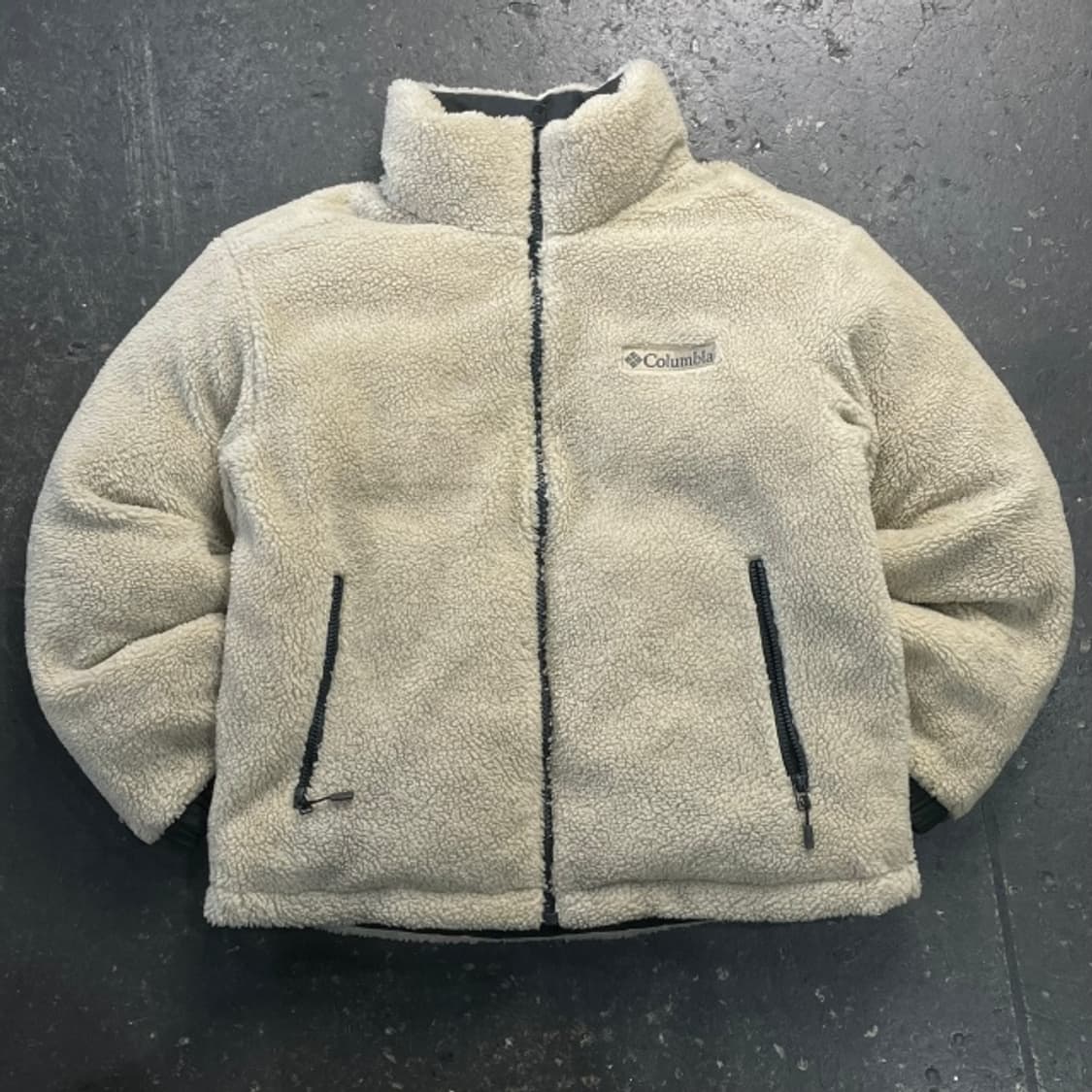 100 콜럼비아 리버서블 후리스 패딩  상품이미지4