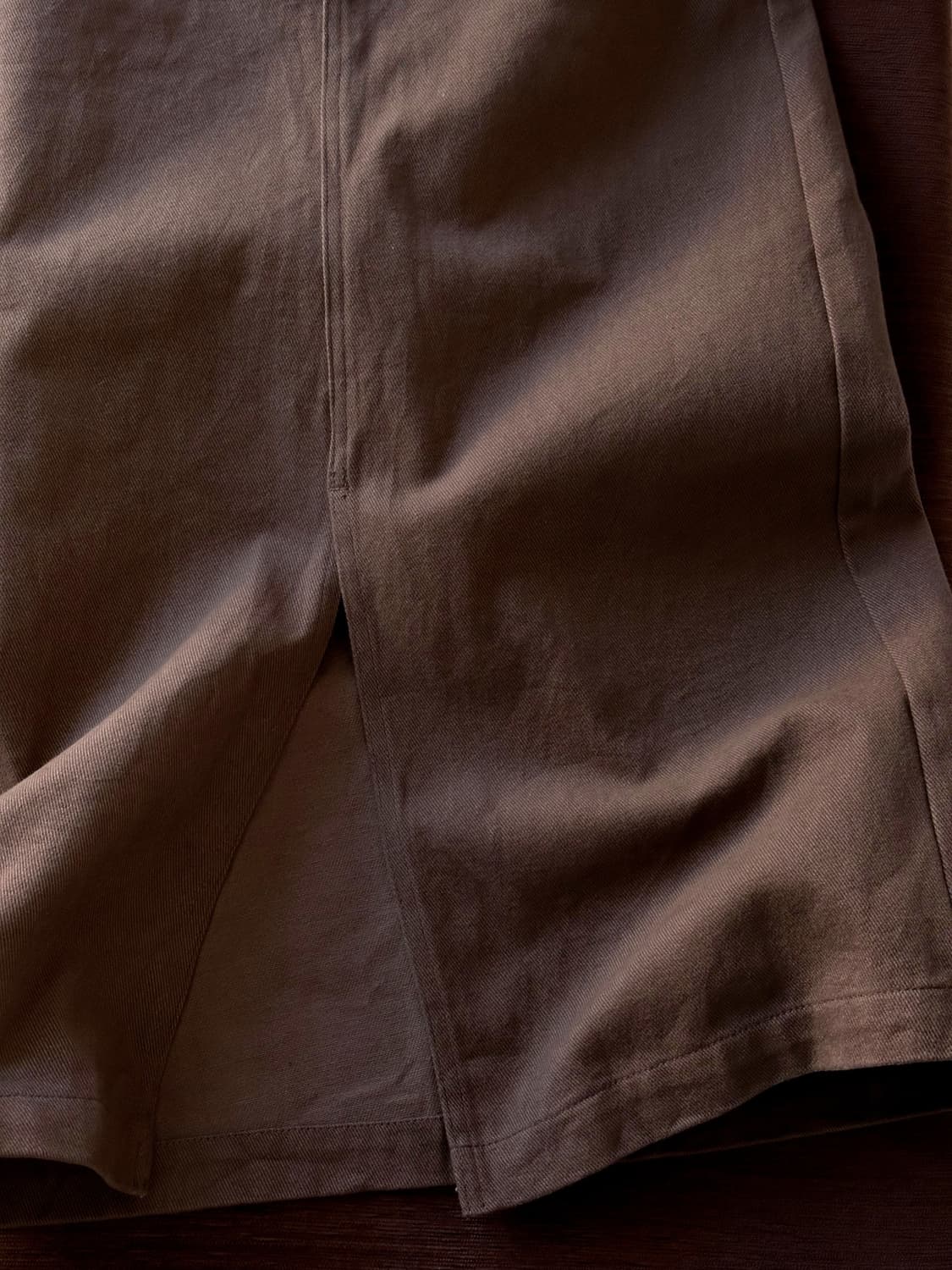 Cotton canvas mid silhouette skirt 상품이미지7