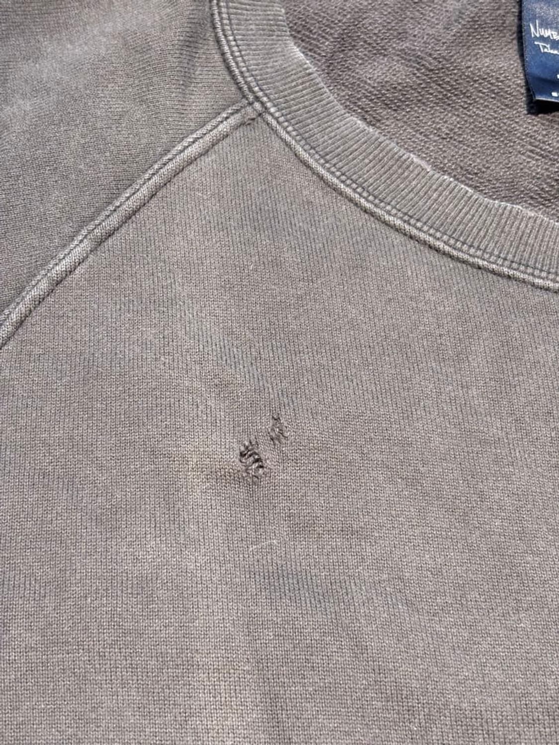  넘버나인 더블 스컬 크루넥 스웨트셔츠 상품이미지6