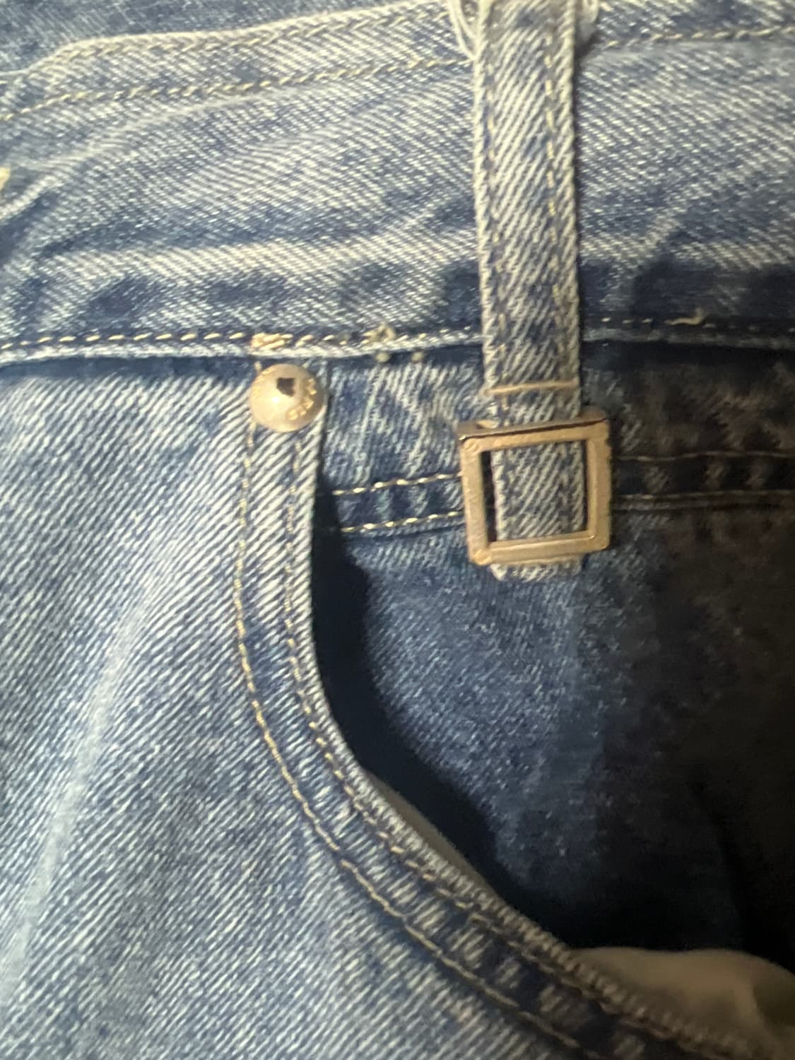 우영미 셔링 데님팬츠 상품이미지2