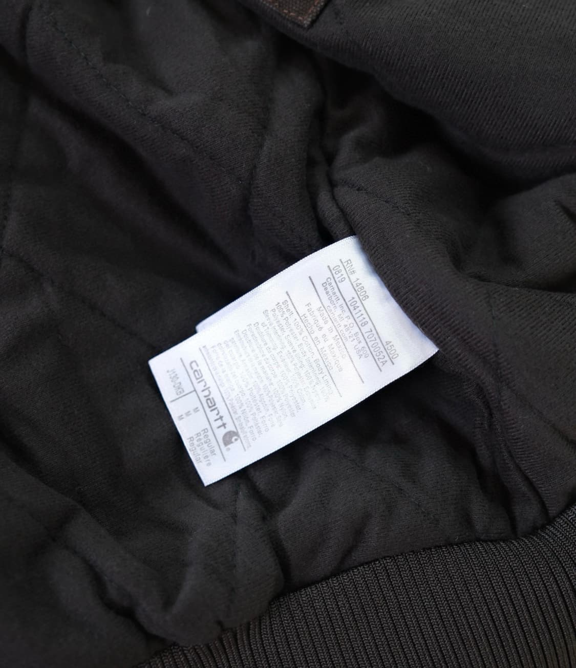 칼하트 패딩후드 집업 Wip 상품이미지6