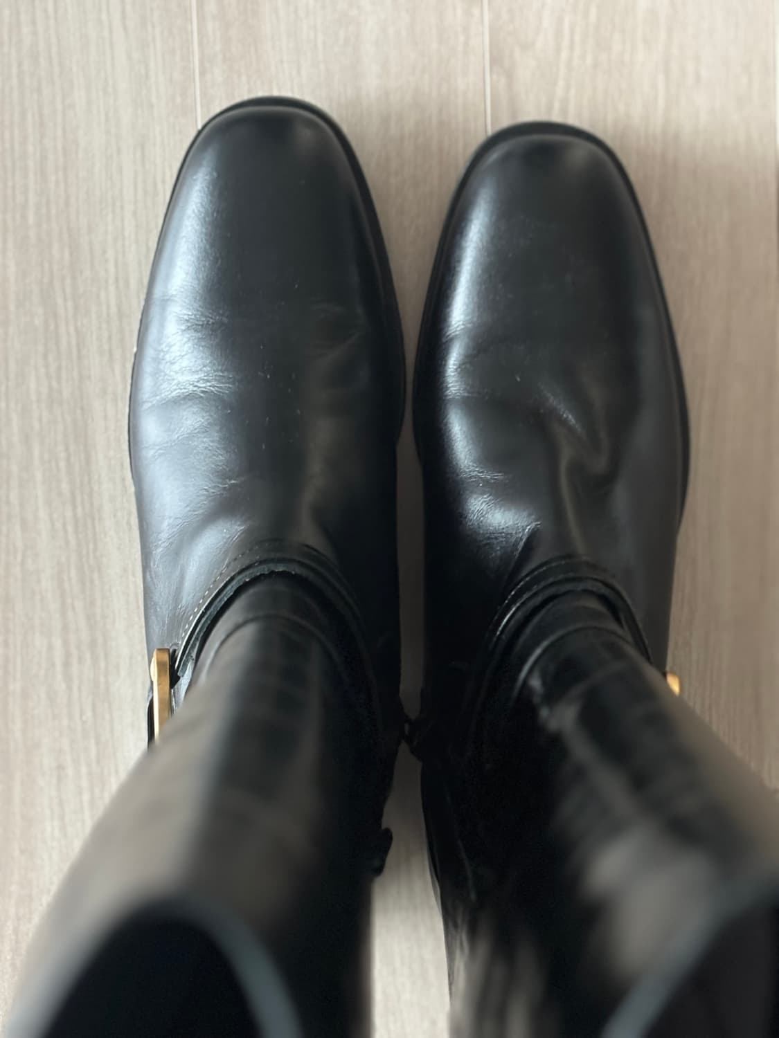 EENK 소가죽 롱부츠(ZIHA Flat Knee-high Boots) 상품이미지3