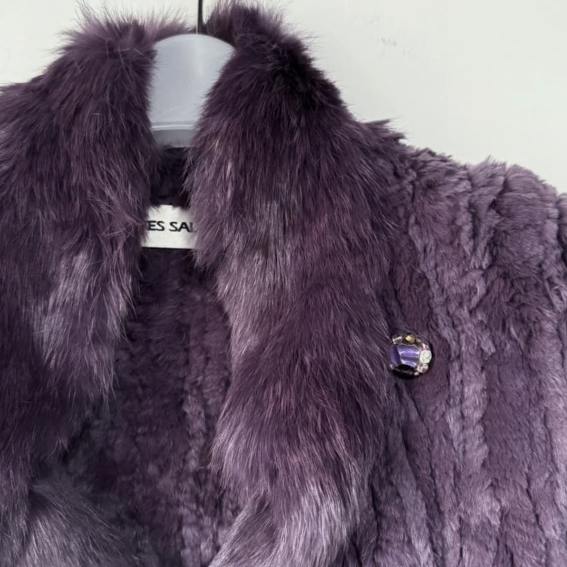 이브살로몬 래빗퍼 밍크 코트 자켓 상품이미지2