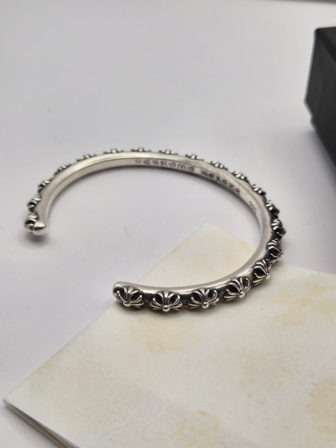 크롬하츠 정품 멀티 크로스 뱅글 팔찌 L 판매 상품이미지7