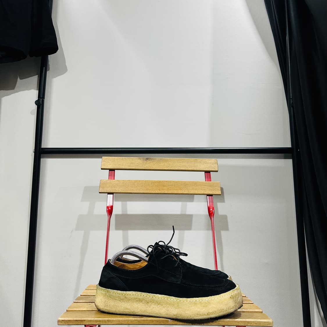 265) 로스트가든 로퍼 남성 남자 유니폼 크레이프 더비 블랙 ver.1 상품이미지1