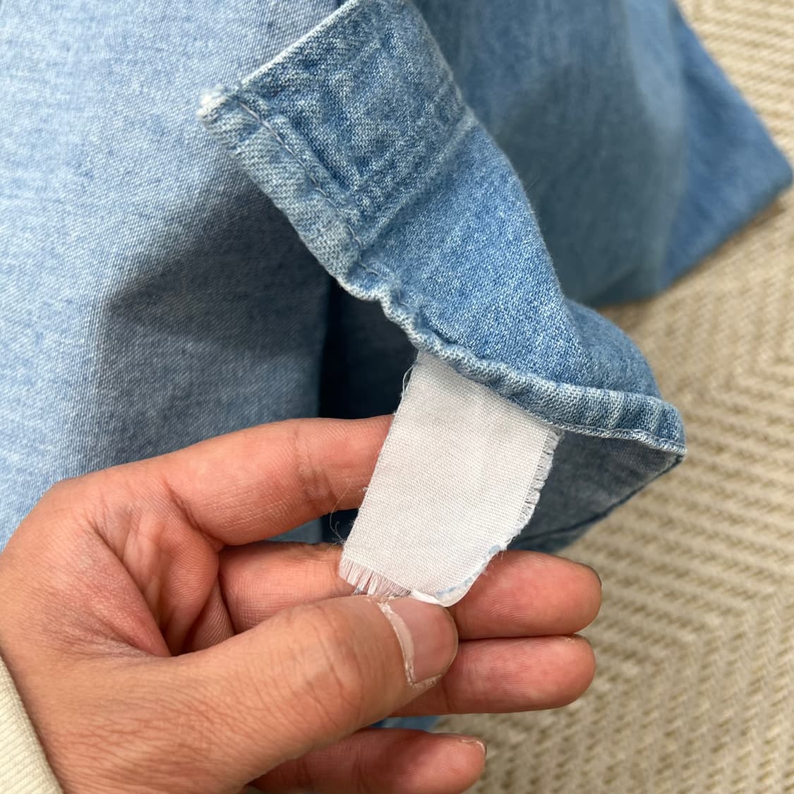 울리치 워크 데님 셔츠 r3354 상품이미지7