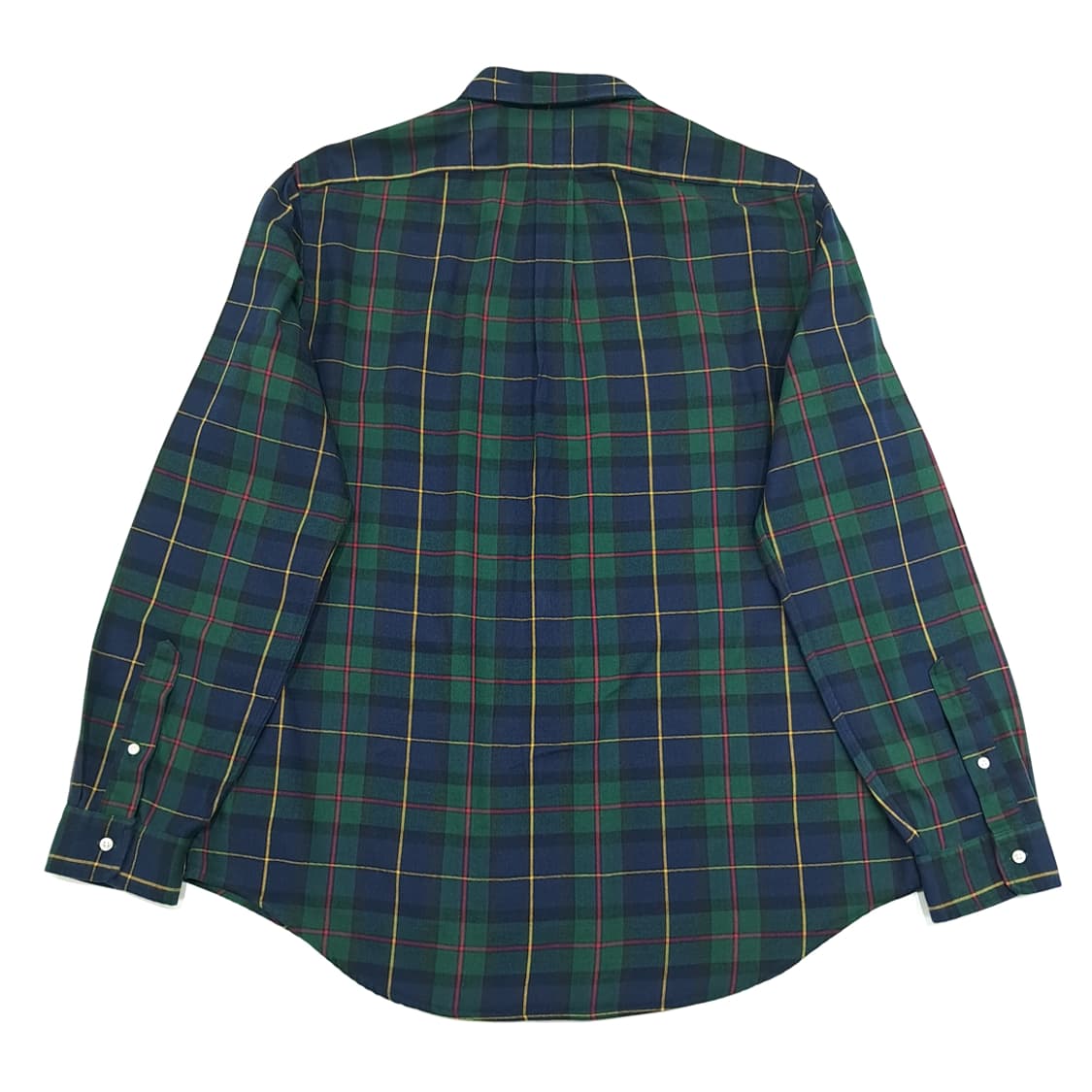 CN883 XL 폴로 랄프로렌 클래식 블랙워치 타탄체크 플란넬 셔츠 남방 상품이미지9