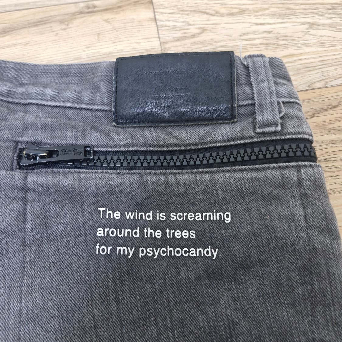 [4] 언더커버 SS14 Psychocandy 디스트레스드 지퍼 데님 상품이미지3