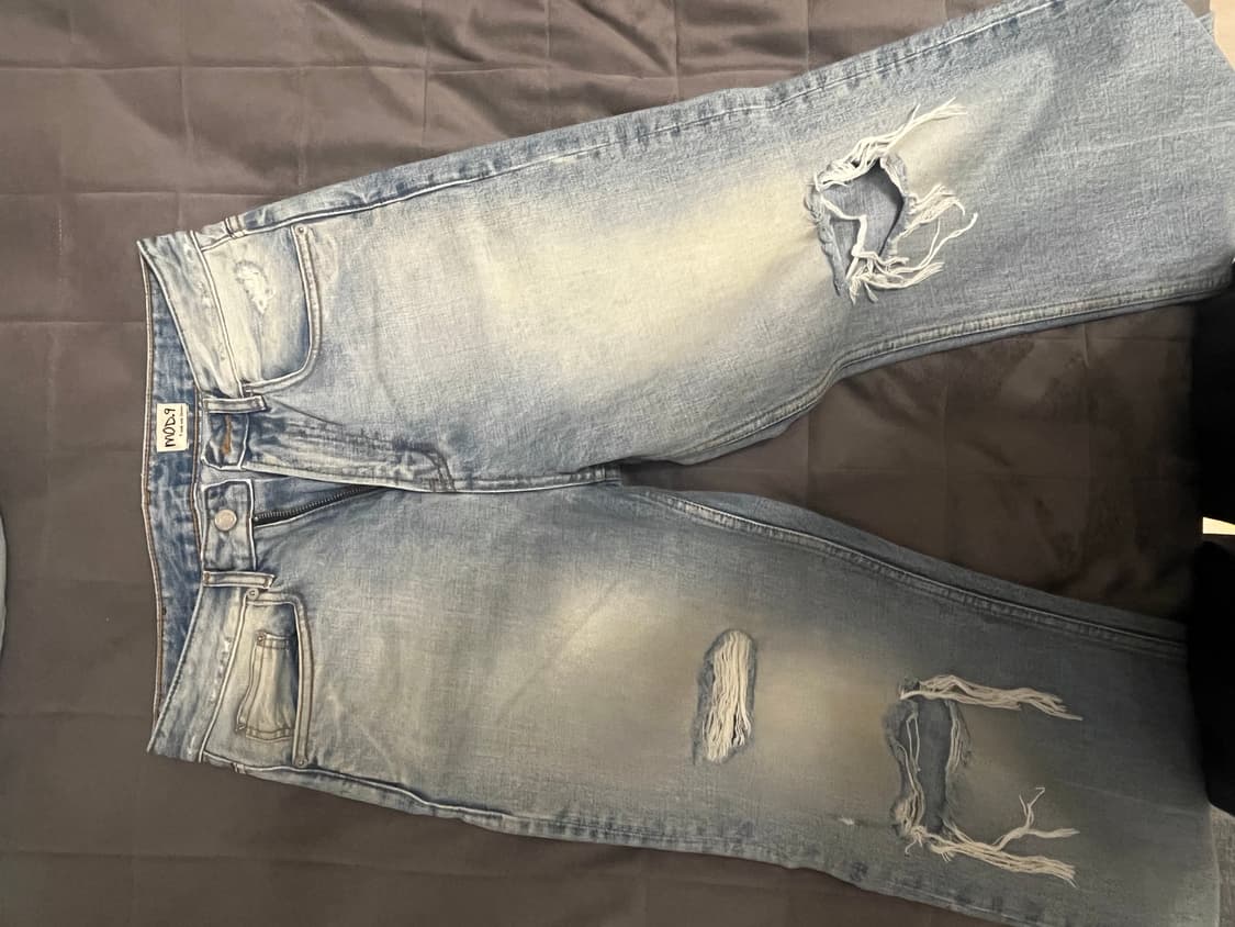 모드나인 찢청판매 상품이미지1