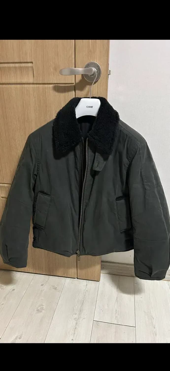 쿠어 왁스드 코튼 워싱 데크 봄버 상품이미지3