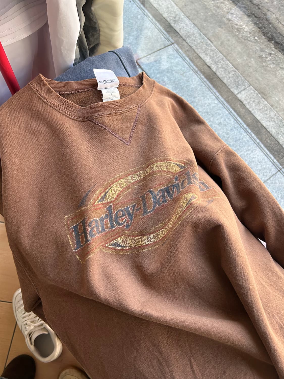 00‘s 할리데이비슨 스웻셔츠 상품이미지1