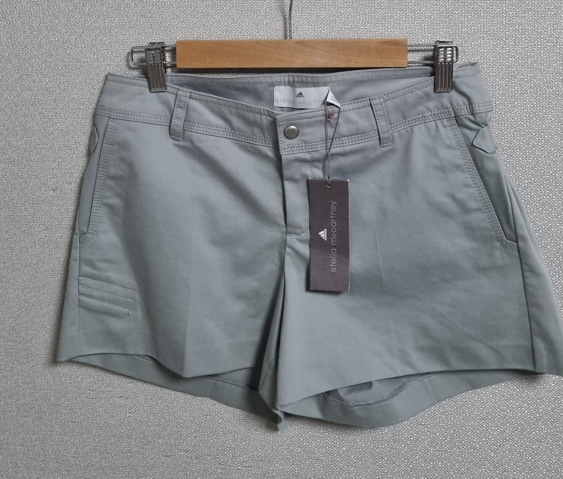 새상품) 90) 아디다스 X 스텔라맥카트니 그레이 버뮤다 쇼츠 반바지 상품이미지1