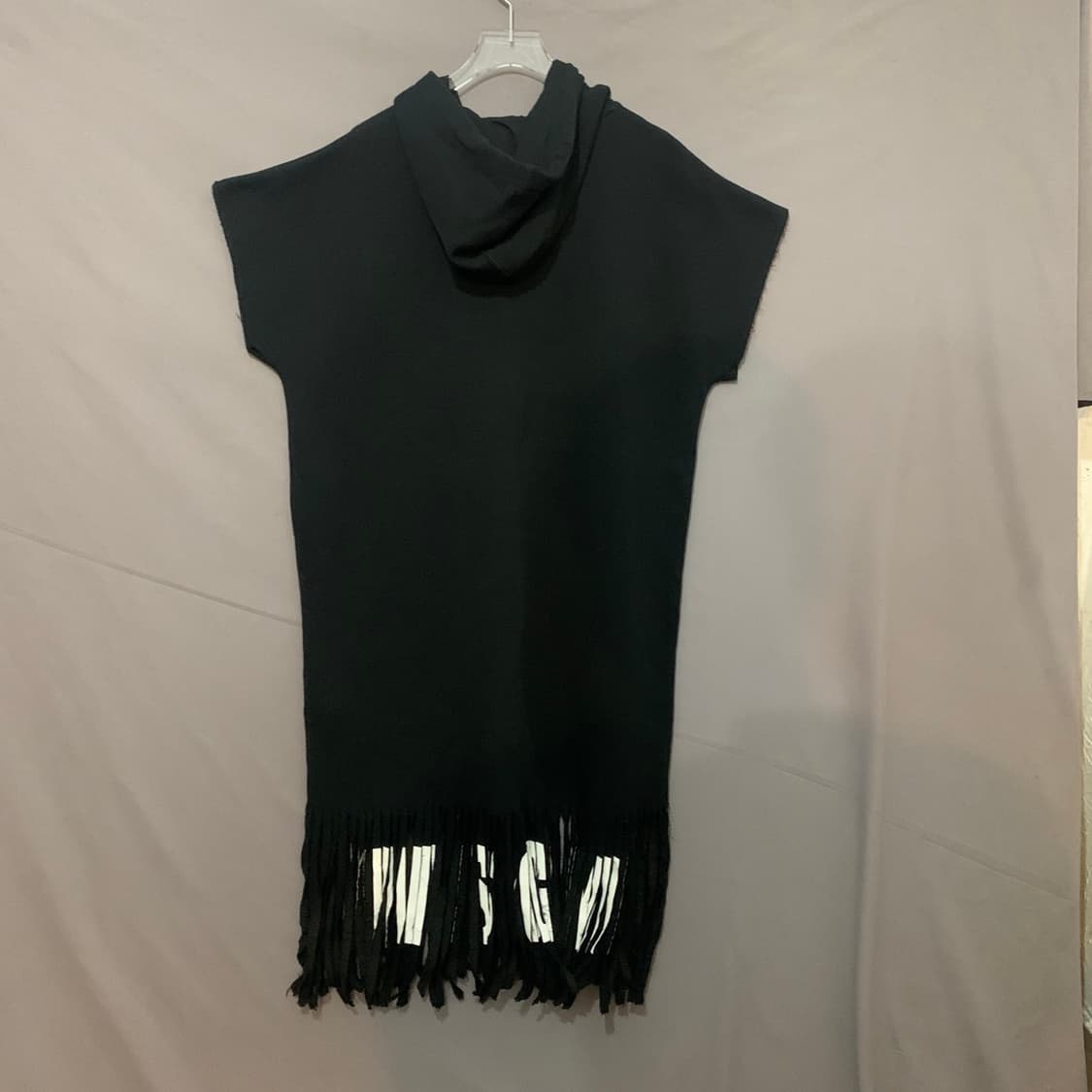 M MSGM 로고 테슬 수술 후드 반팔 원피스 상품이미지3